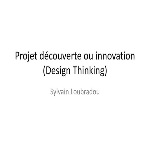 Fiches pratiques Processus projet découverte
