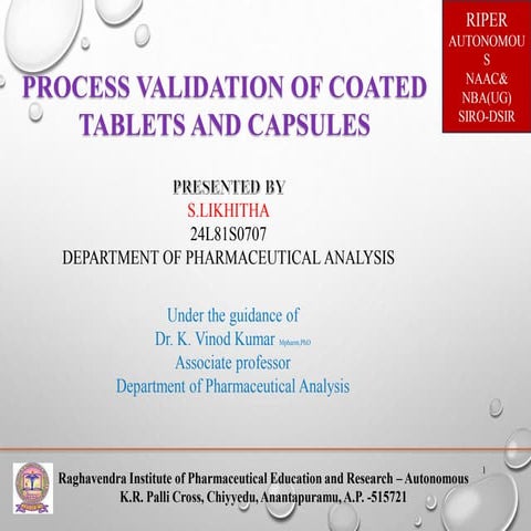 Process validation of Coated tablets and capsules .pdf