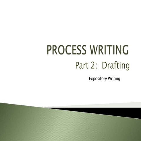 Process writing.2.drafting.cccti
