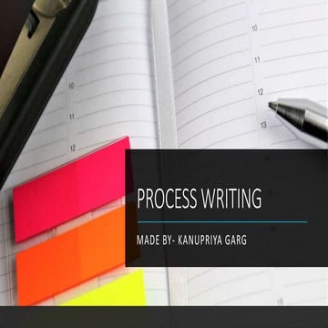 Process writing 