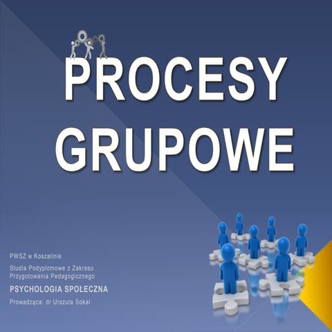 Procesy grupowe
