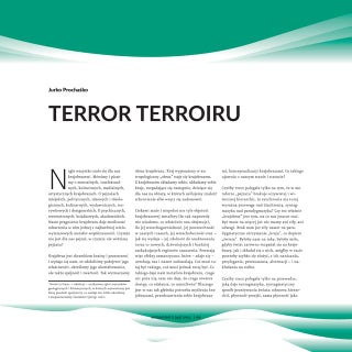 Jurko Prochaśko, Terror terroiru