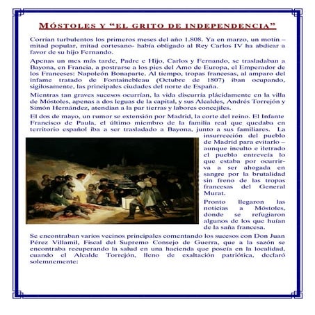 Proclama alcalde de móstoles