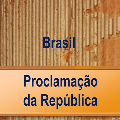 Proclamação da república