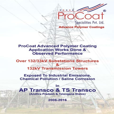 ProCoat Experience in Telangana / Andhra Pradesh Power Sector