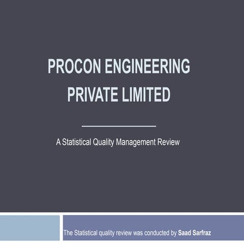 Procon Engineering Private Limited