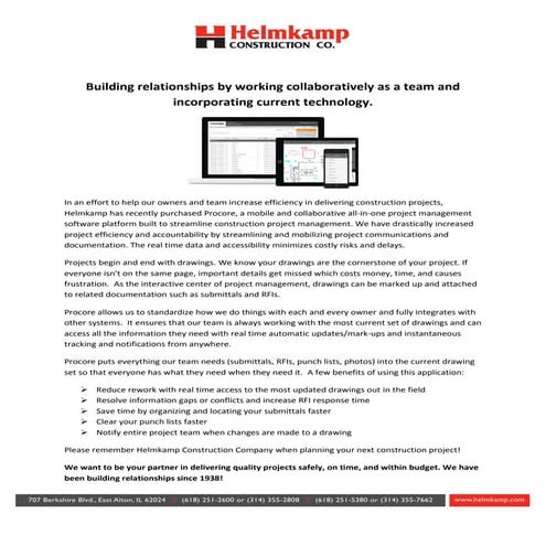 Procore | PDF