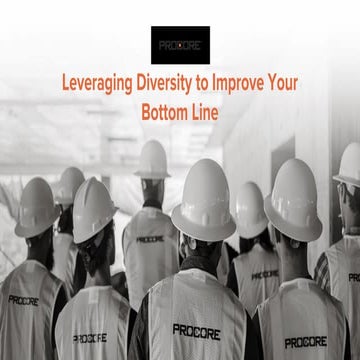 Leveraging Diversity to Improve Your Bottom Line