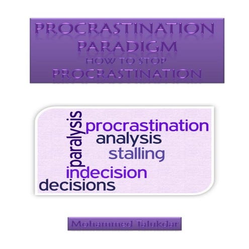 Procrastination Paradigms