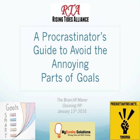 Procrastinator's Guide To Goals