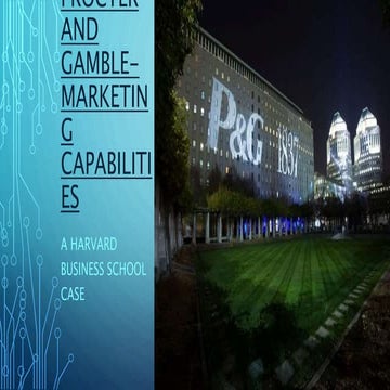 Procter and gamble  hbs case study