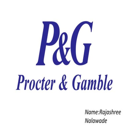 Procter &amp;gamble | PPT
