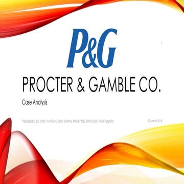 Procter & gamble co