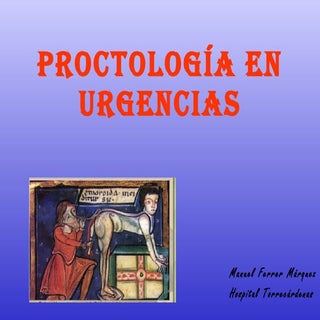Proctología para residentes