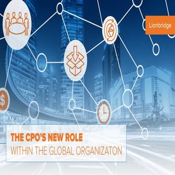 The CPO's New Role Within the Global Organization