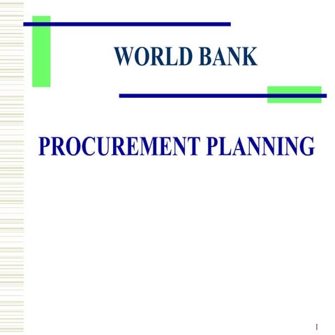 PROCUREMENT PLANNING.ppt