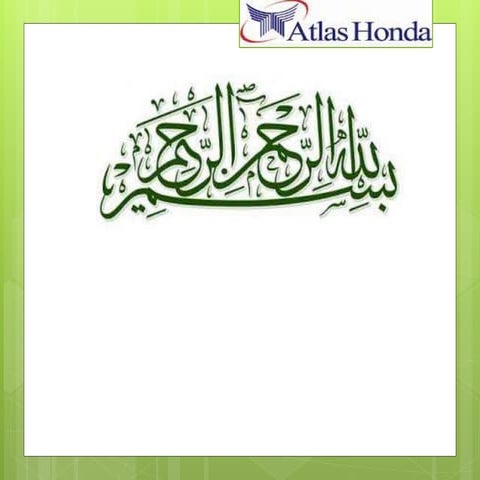 Procurement process Atlas Honda Ltd