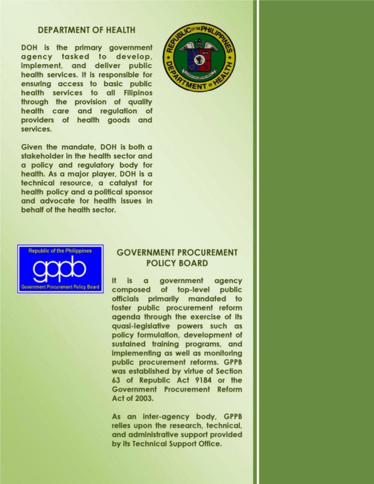 Government Procurement Process Flow Chart Philippines