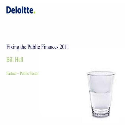 Procurex national   bill hall - deloitte