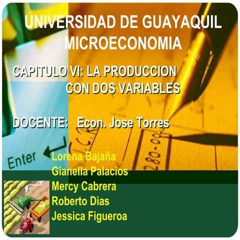 Produccion con dos factores