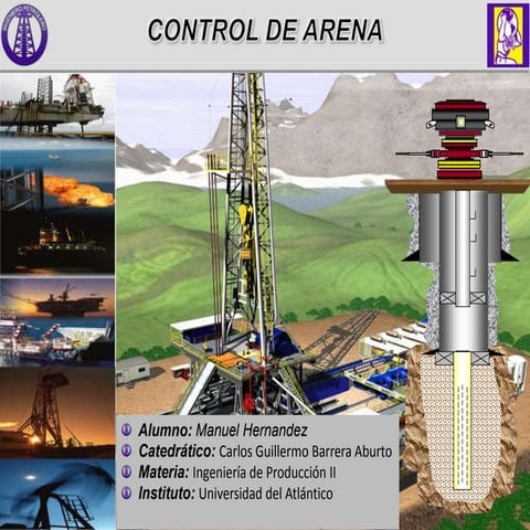 Produccion de arenas | PPTX