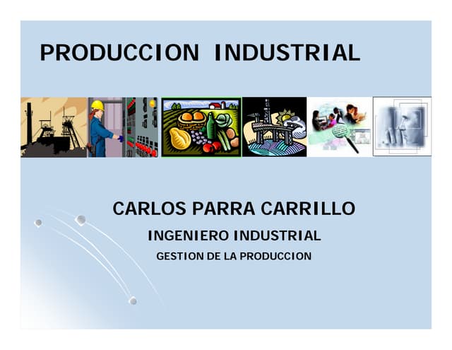 Produccion industrial