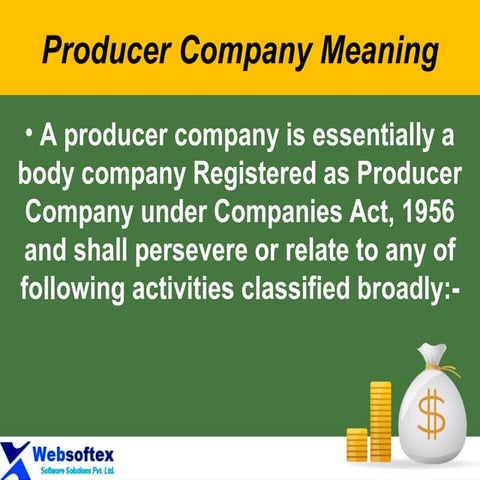 Producer Company Incorporation | PPTX