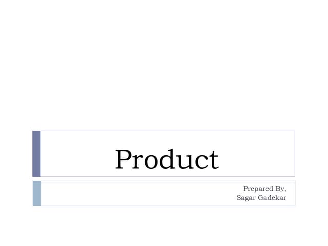 Product