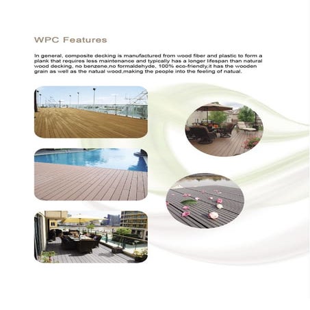 Wood Plastic Composite Product