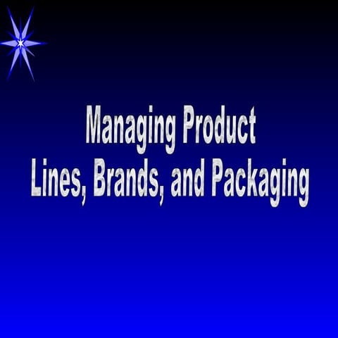 Product and Brand