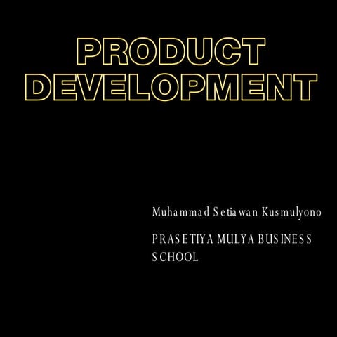 Product Development (Indonesian Version)