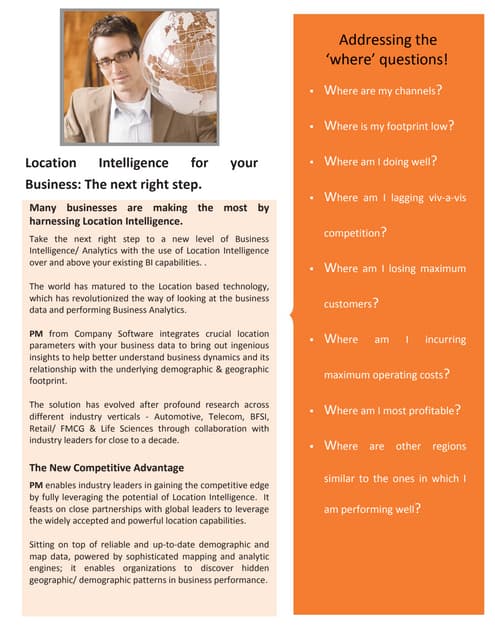 Product flyer