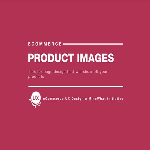 eCommerce: Produc Page Design - Product images