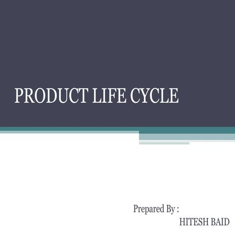 Product Life Cycle