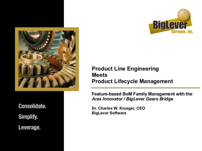 Product Line Engineering Meets PLM