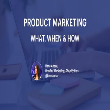 What Is Product Marketing? 