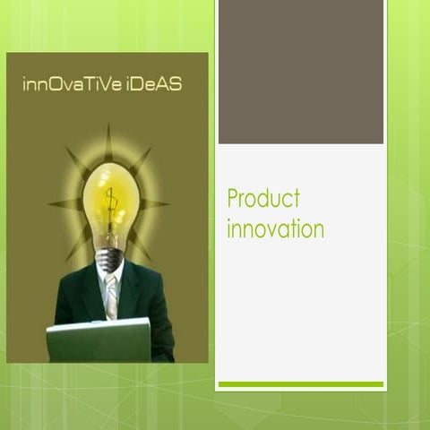 Product adoption and innovation