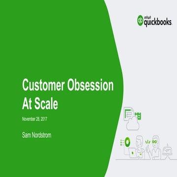 Customer Obsession at Scale | PPTX