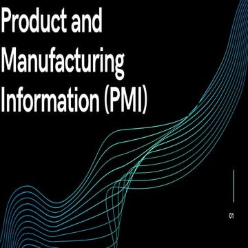 Product and Manufacturing Information PMI