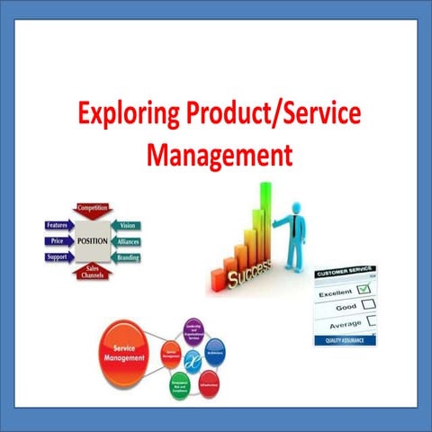 Product and Service Management