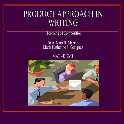 Product based assessment | PPTX