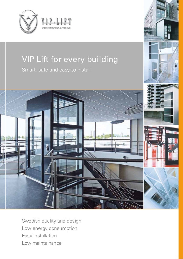 VIP LIFT NIgeria Platform Lifts Product brochure (English)