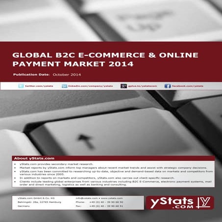 Product brochure global b2 c e-commerce and online payment 2014