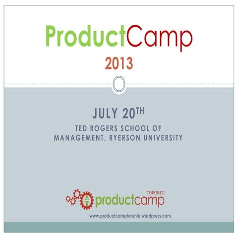 Productcamp toronto-2013-pricing-Alaine_Meloche