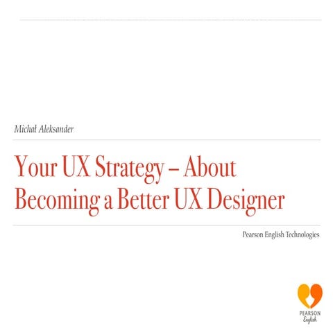 Your UX Strategy