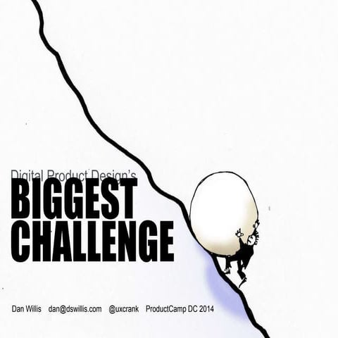 Digital Product Design's Biggest Challenge