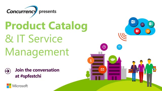 Product Catalog and IT Service Management