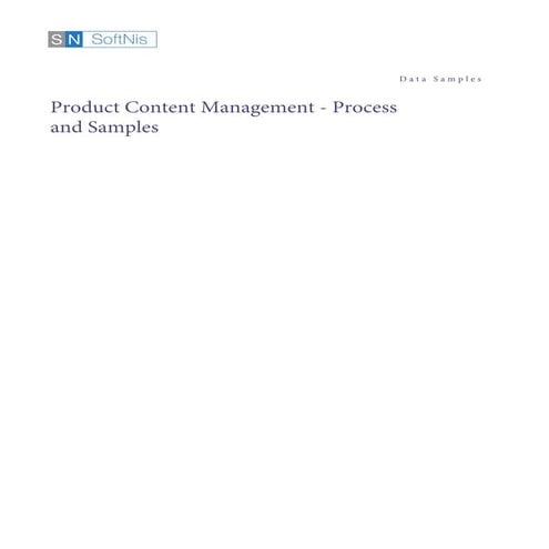 UNSPSC Process and Samples | PDF