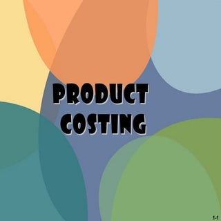 Product costing