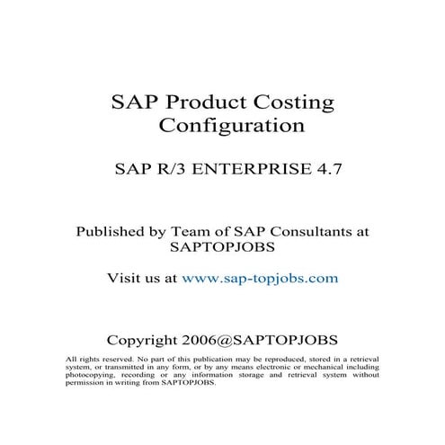 Product costing343411327309984